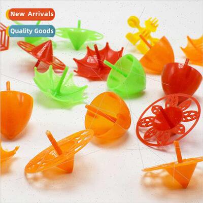 A variety 2CM-3CM plastic small earth turning gyro loaded tw