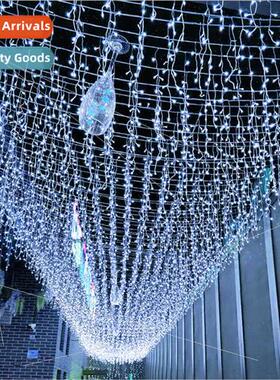 led ice strip curtain lights outdoor waterprostarry Christma