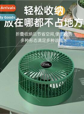 New folding mini home usb small fan vertical portable portab