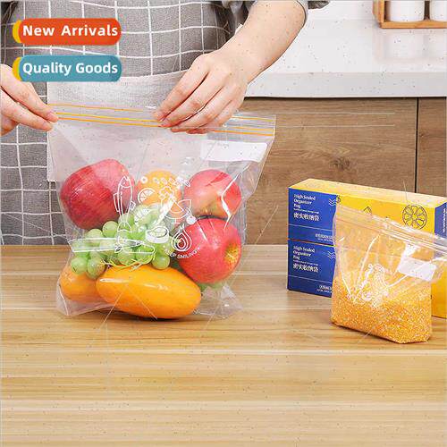 Double Seal Food Storage Cling Bag Double Rib Seal Microwave