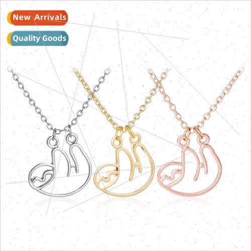 jewelry fashion fresh sweet ltle sloth ladies necklace