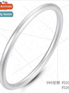 999 Ancient lver Bracelet Closed Women Frosted Herage Handma