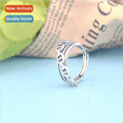 Plated s925 silver index finger ring female fashion opening