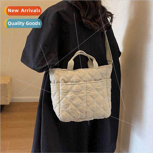 cotton dress bag fall winter bag female new sense shoulder b