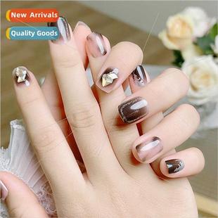 short nails fall Wearable wearable new winter manicure Nail