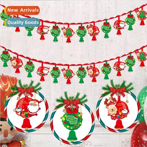 2023 New Christmas bunting elk old man Christmas decorations