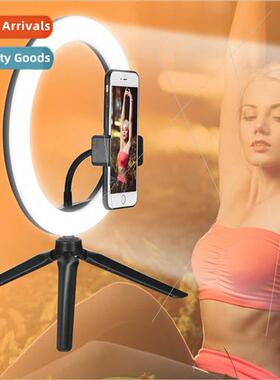 Mini desktop stAnchor cell phone live support tripod ring ph
