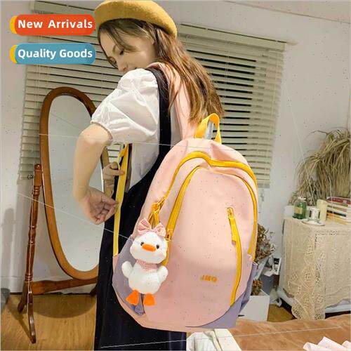 HK large-capacy student schoolbag Spring new Korean sports w