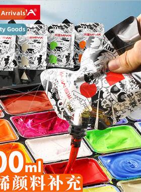 Mia Acrylic Paint Refill Pack Bag 100ml WaterproSunproArt St