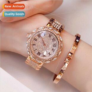 High-value full star women watch diamond encrusted waterproo