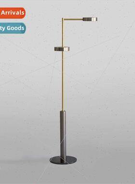 Modern light luxury metal double head floor lamp living room