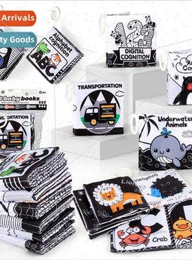 Baby puzzle early education cloth book baby tear wh ringing