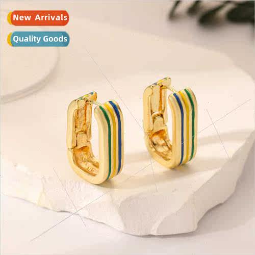 French fashion versatile retro high-level sense simplicy squ