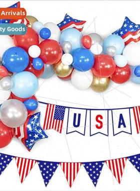 USA Independence Day Party Decoration USA 4th July Flag Bann