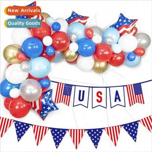 Party Decoration 4th USA Flag Day July Bann Independence