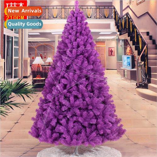 2.1M/210CM Purple Encrypted Christmas Tree Christmas Shoppin