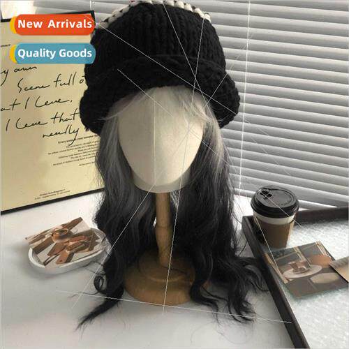 Handmade woolen pacifier chirp hat female ins winter thick l