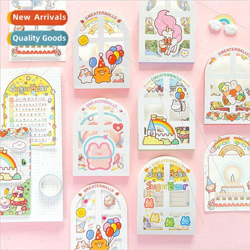 Wonderful House Creative Visible Window Shaped Sticky Notes