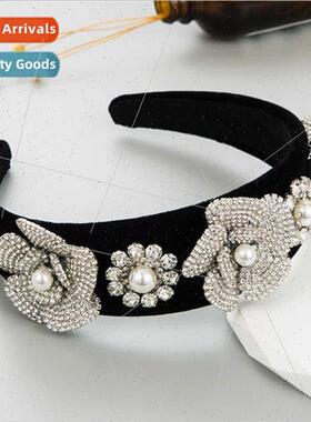 Hair bands new baroque luxury high sense hair accessories se