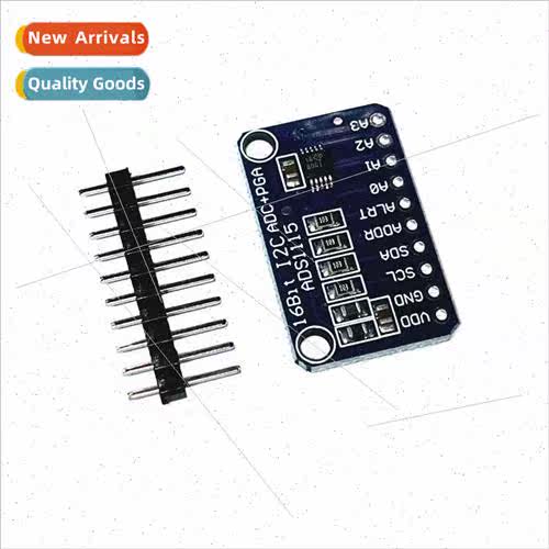 4-Channel ADS1115 Compact 16-b Analog-to-Digal Converter ADC