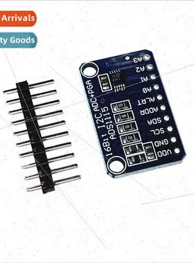 4-Channel ADS1115 Compact 16-b Analog-to-Digal Converter ADC