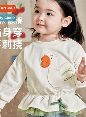 Spring 2024 New Girls Lace Sweatshirt one