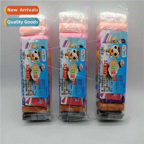 12-color bag ultralight clay rubber clay children handmade D