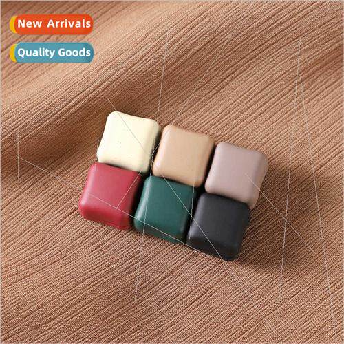 Fashion square frosted iron suction stone strong magnetic bu