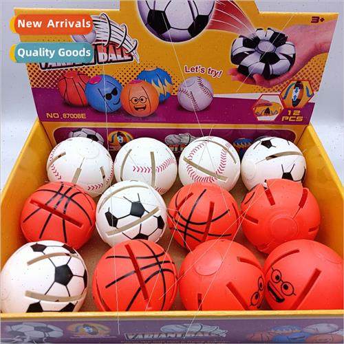 Bouncing ball foot saucer toys magic saucer ball night marke