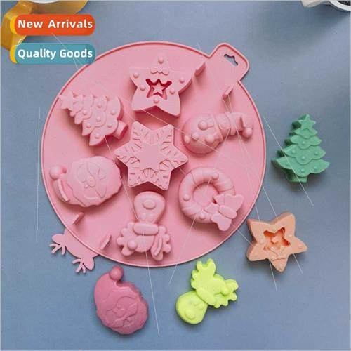 licone round 7 even Christmas chocolate cake jelly pudding s