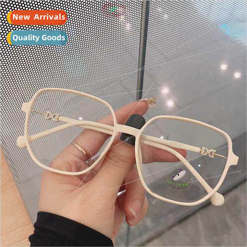 new TR anti-blue light glasses female Korean tide  plain eye