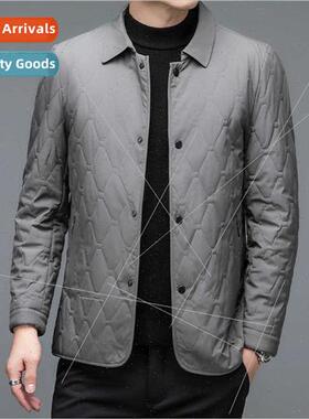 Men mulberry silk cotton clothing men upscale winter middle-