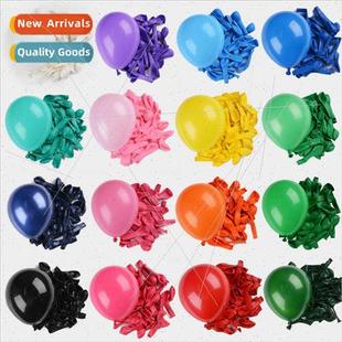 balloon thickened latex matte round birthd inch