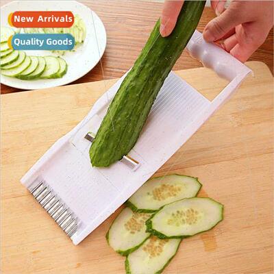 Household multifunctional vegetable cutter four-in-one shred