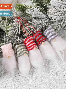 Christmas decorations creative wooden woolen old man small d