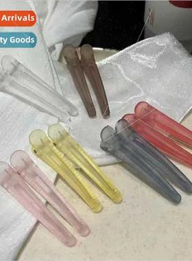 Ins frosted texture duckbill clip posioning clip cushion hai