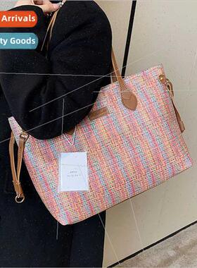Bag female new retro simple leisure pure color armp Tote lar
