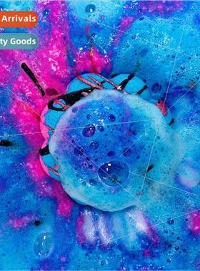 80g Flower Donut Blast Salt bath bombs Cake Bath Bubble Bath