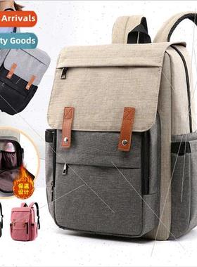 Mommy shoulder bag bottle backpack large capacy mom outing b