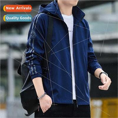 2022 autumn winter padded thickened jacket hooded jacket men