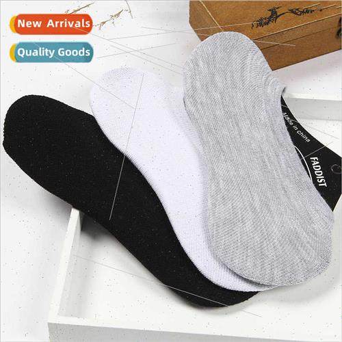 Summer men net socks men velvet boat socks short socks nylon