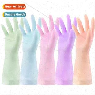 Thin latex gloves household kchen rubber gloves cleaning dis