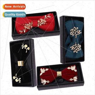 Dress Shirt Bow Tie Men Wedding Groom Best Man Wedding Brish