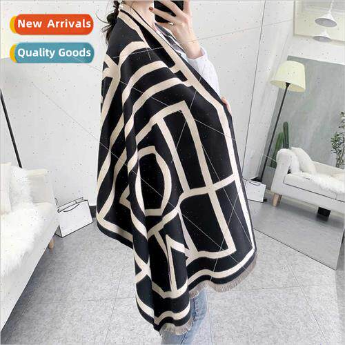 Autumn winter new Korean  scarf dual-use ~ Korea warm air co