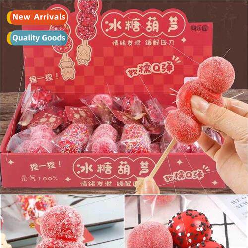 Creative simulation mini ice candy gourd pinch fun food play