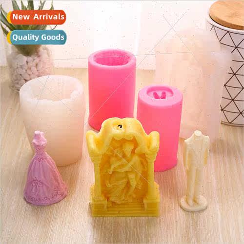 Candle Aroma Mould Plaster Aroma Ornament Mould Su Wedding C