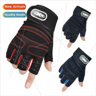 Lengthened wrist guards  men women half finger weightlifting