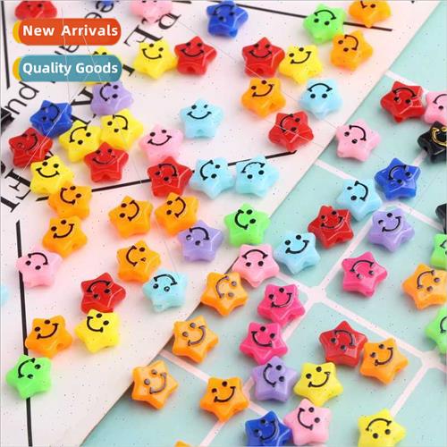 diy jewelry accessories translucent color acrylic pentagram