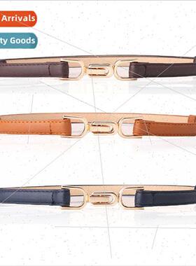 Women Pair Buckle Adjustable Belt Fashion Elegant Dress Su D