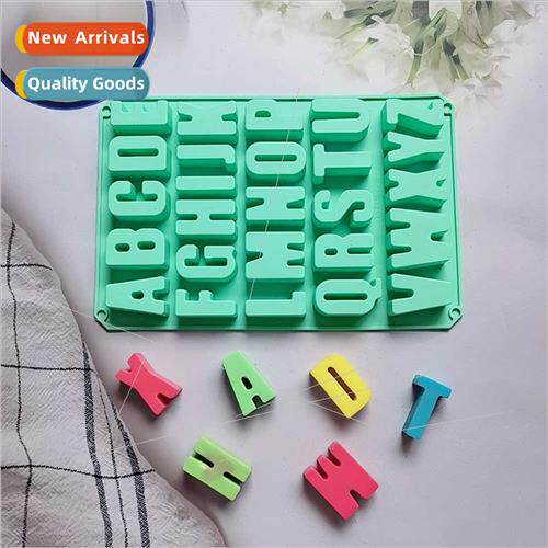 26 English letters 603 silicone mold candy pudding mold cake